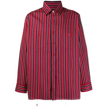 NEEDLES CUT-OFF BOTTOM REGULAR COLLAR SHIRT