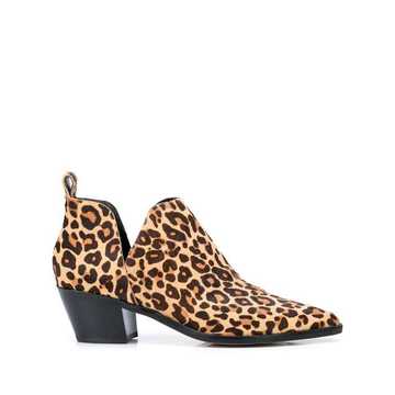 Sonni leopard-print ankle boots