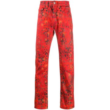 Napa By Martine Rose N0YKDNFM8 RED COTTON/ELASTANE