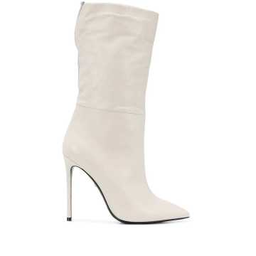 pull-on stiletto ankle boots
