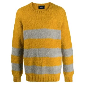 stripe long-sleeve sweater