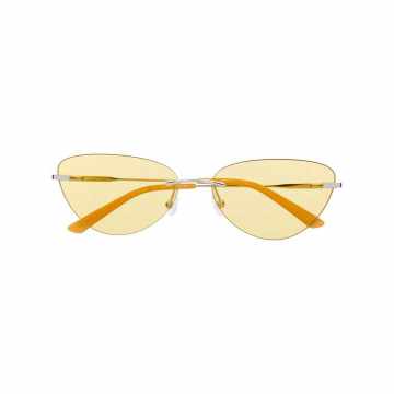 CALVIN KLEIN CK19124S 703 YELLOW Leather/Fur/Exotic Skins->Leather