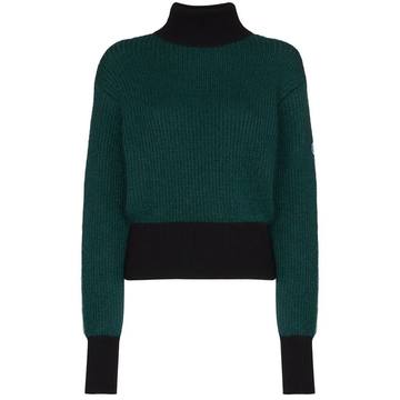 Muzelle colourblock ribbed jumper