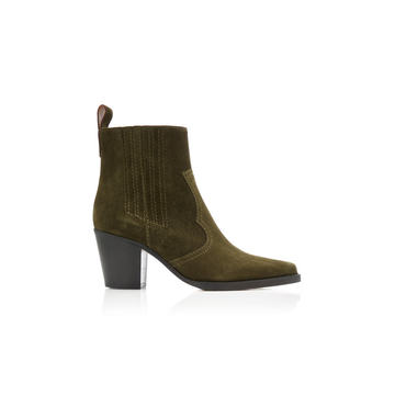 Suede Ankle Boots