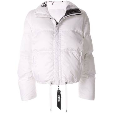 reversible down puffer jacket