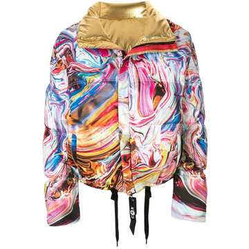 reversible puffer jacket