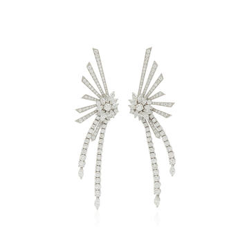 18K White Gold Y-Namic Earrings