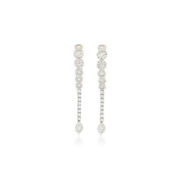 18K White Gold Y-Not Earrings