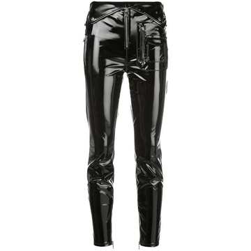 biker skinny trousers