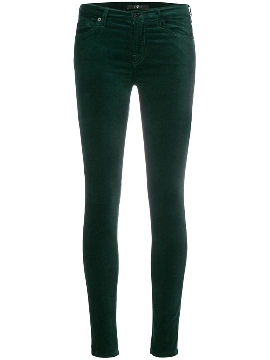 7 FOR ALL MANKIND JSWTV650GE GREEN Synthetic->Velvet展示图