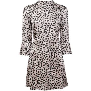 Mini Ashley bell-sleeve dress