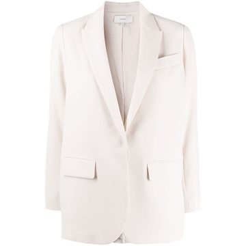 single breasted boyfriend blazer