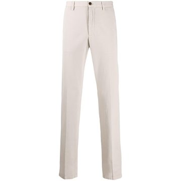 regular pleated chinos