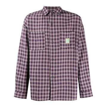 check print shirt