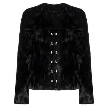 Ryder faux fur fitted jacket