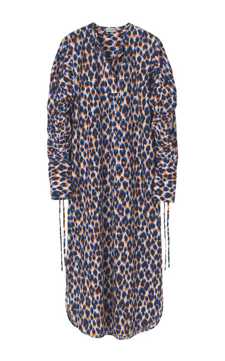 Ditta Cotton Leopard Print Dress展示图