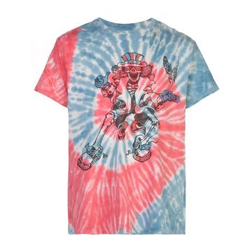 tie-dye crewneck T-shirt