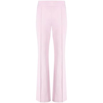 low-waist slim trousers