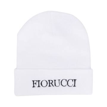 embroidered logo beanie hat