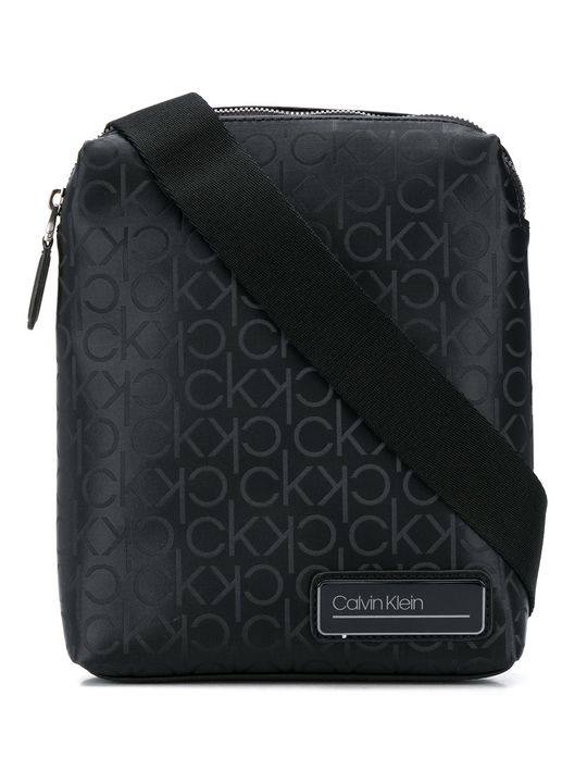 logo print messenger bag展示图