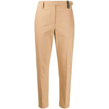 slim-fit trousers