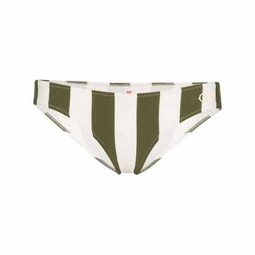 Elle striped bikini bottoms