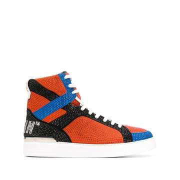 Money Beast high-top sneakers