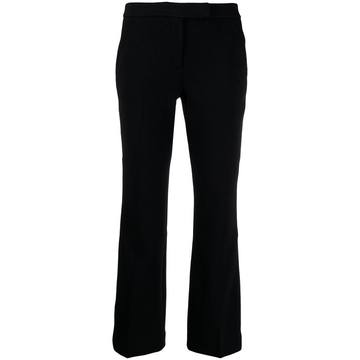 cropped tailored trousers