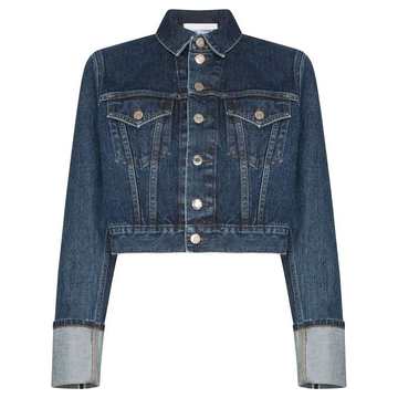 Fem Little Trucker cropped denim jacket