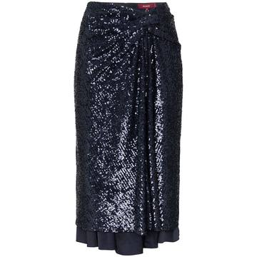 Kayla sequin midi skirt