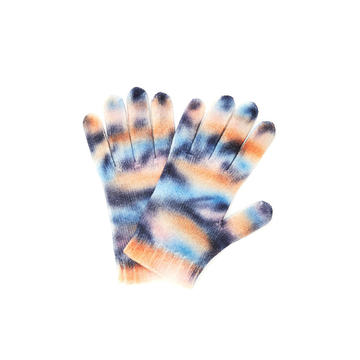 Tie-Dye Wool Gloves