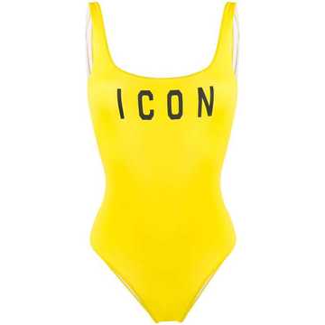 Icon print swimsuit