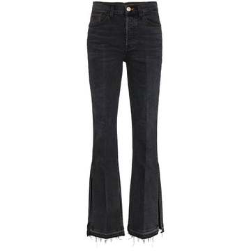 X Mimi Cuttrell Kellie flare high-rise jeans