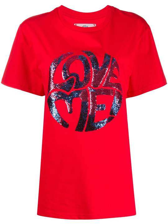 Love Me embellished T-shirt展示图