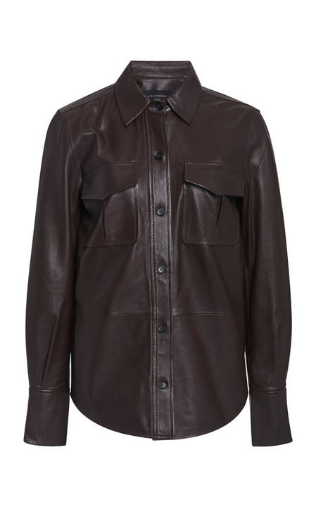 Garcella Leather Shirt展示图