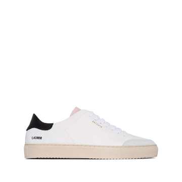 multicoloured clean leather low top sneakers