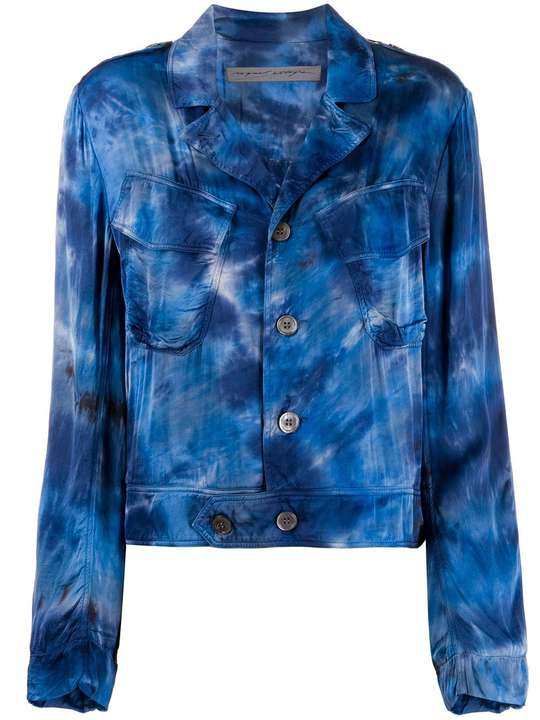 tie dye print jacket展示图