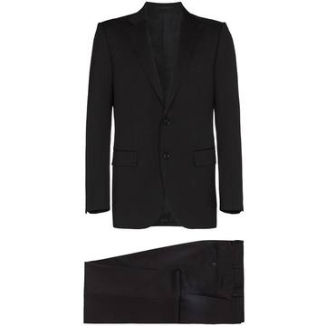 Wool two-piece tailored suit