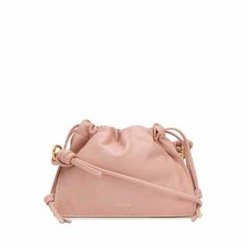 drawstring top shoulder bag