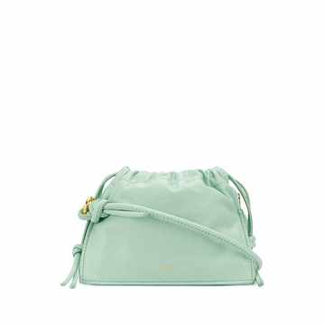 drawstring top shoulder bag