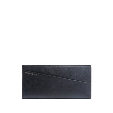 Panama grained-effect wallet