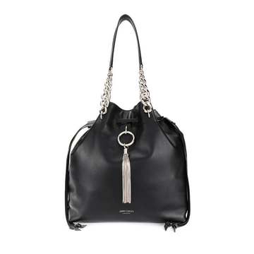 Callie drawstring leather bag