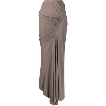 asymmetric maxi skirt