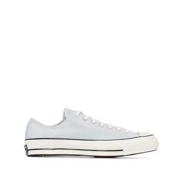 light blue Chuck Taylor 70 suede sneakers