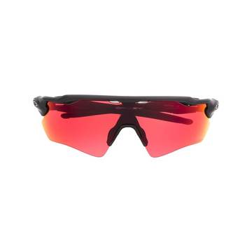 geometric-frame sunglasses