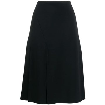 high-waisted full skirt