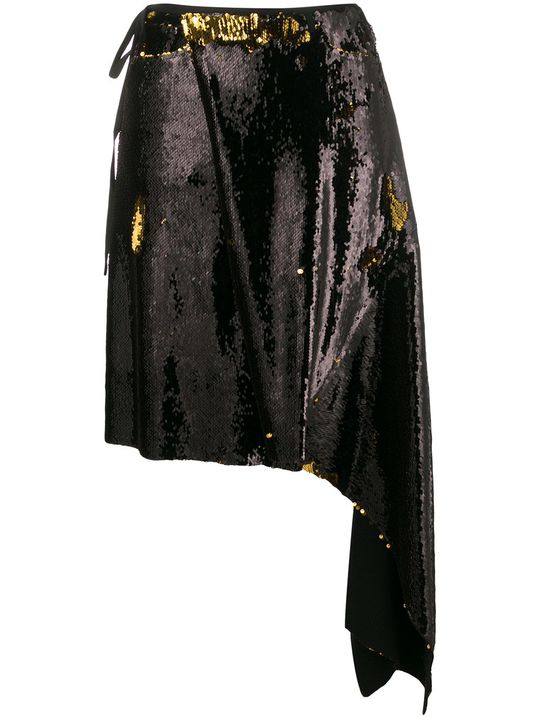 sequin embellished skirt展示图