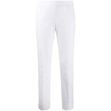 slim-fit tapered trousers