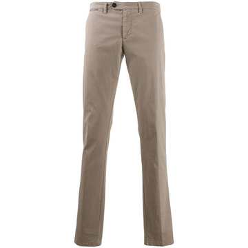 slim fit chino trousers