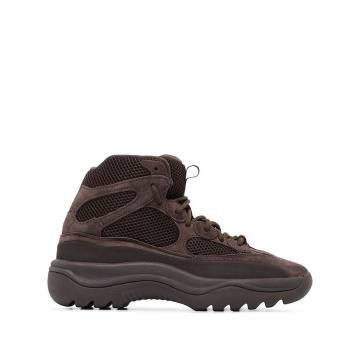 brown suede sneaker desert boots